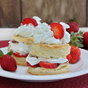 Strawberry shortcake – ciasto z truskawkami