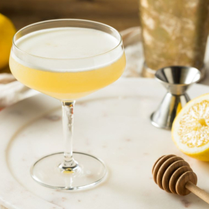 Bee’s knees – drink z ginem