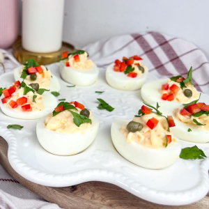 jajka faszerowane z chrzanem