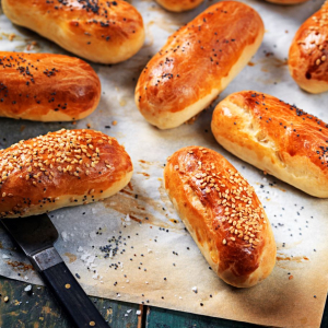 Bułki do hot dogów  –  przepis