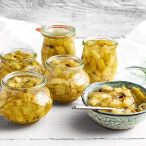 cukinia marynowana na słodko-kwaśno