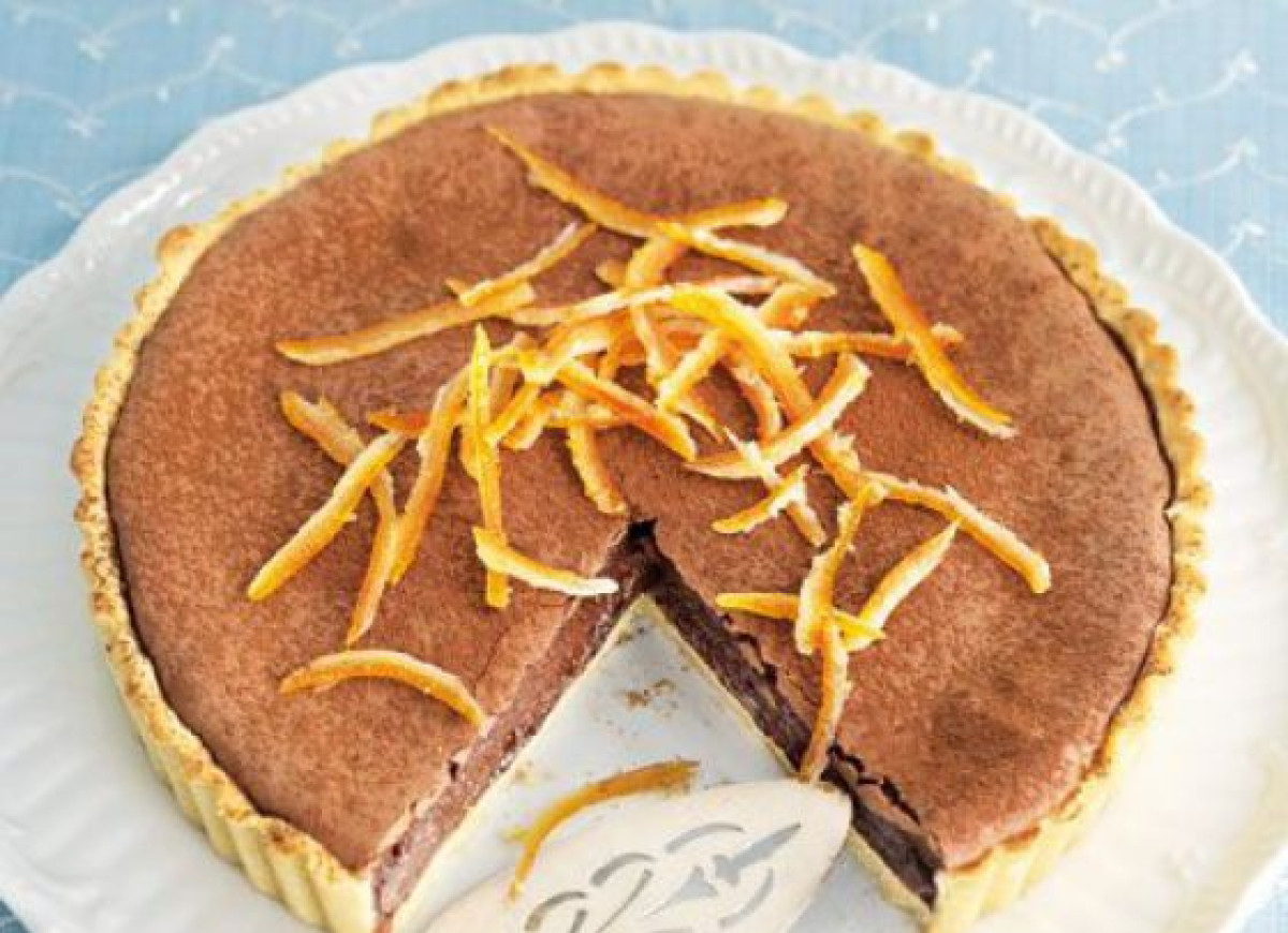 Ciasto czekoladowe z pomarańczami