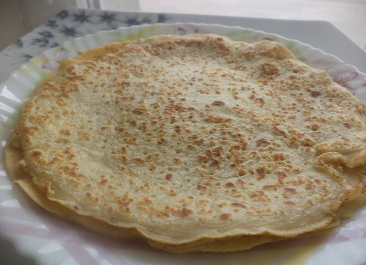 Puchate naleśniki ziemniaczane