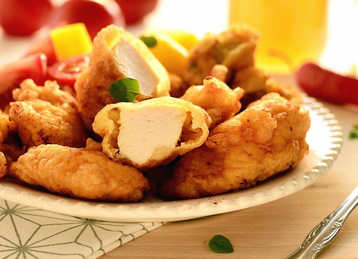 Filety z kurczaka w cieście piwnym