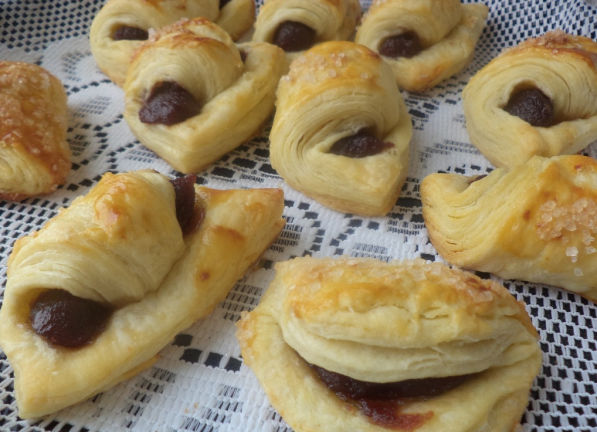 Ciasteczka piwne z marmoladą