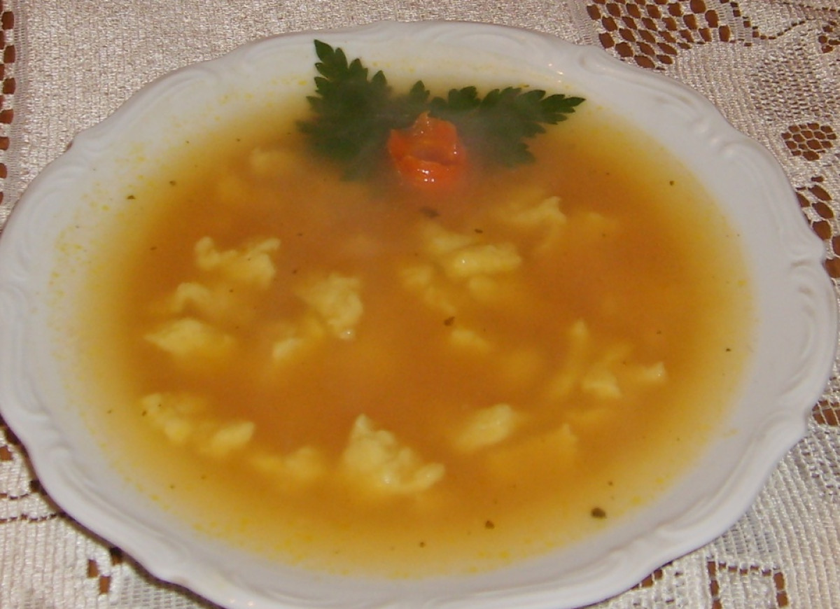 Zupa z kluseczkami