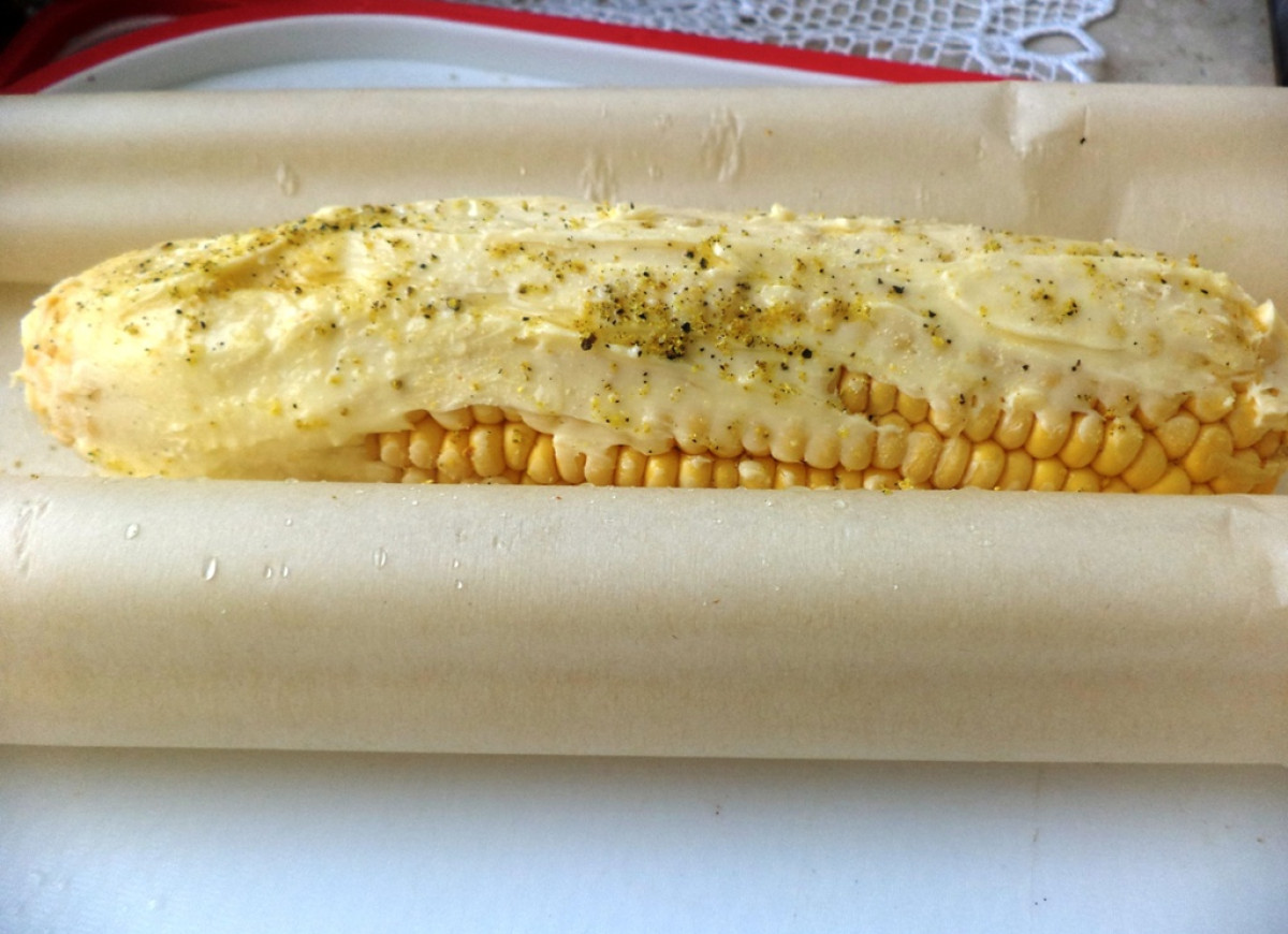 Kukurydza z piekarnika