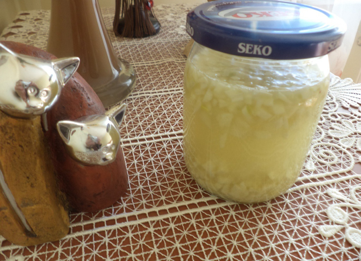 Napój leczniczy czosnkowo- ogórkowy