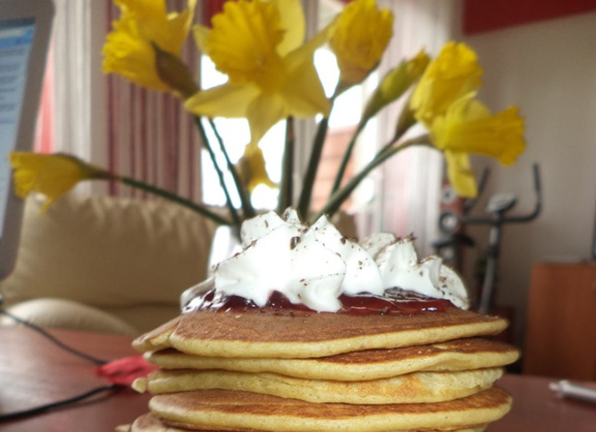 Pełnoziarniste pancakes