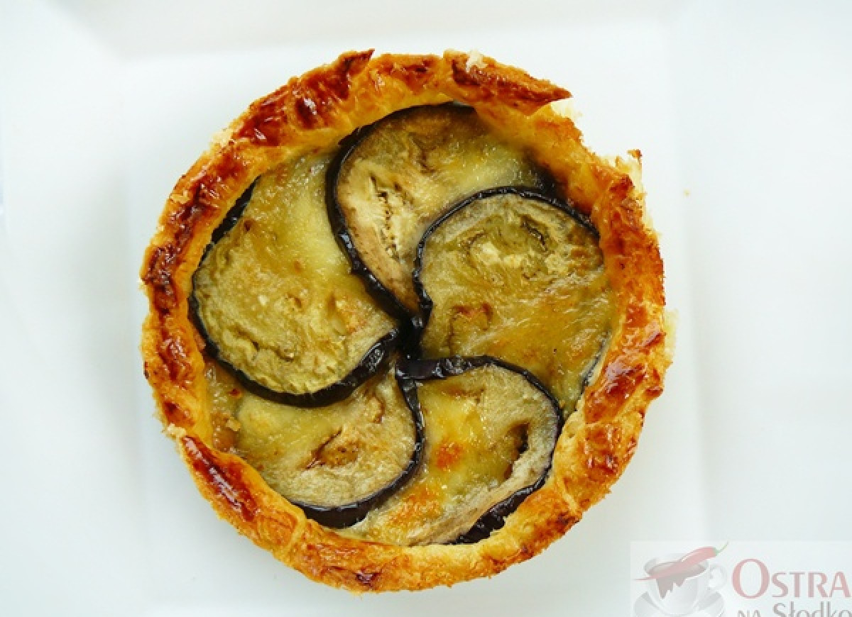 Tarta z bakłażanem i mozzarellą