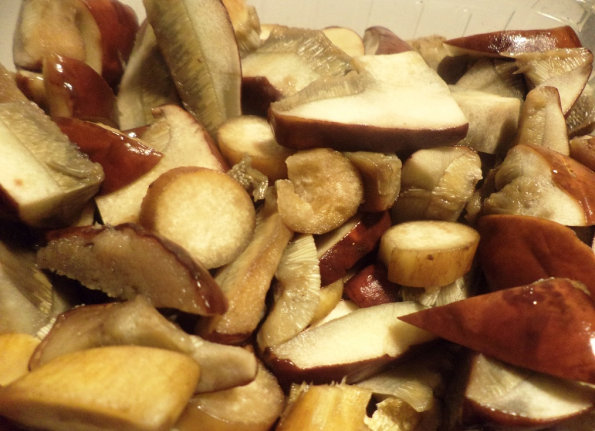 Grzyby leśne mrożone