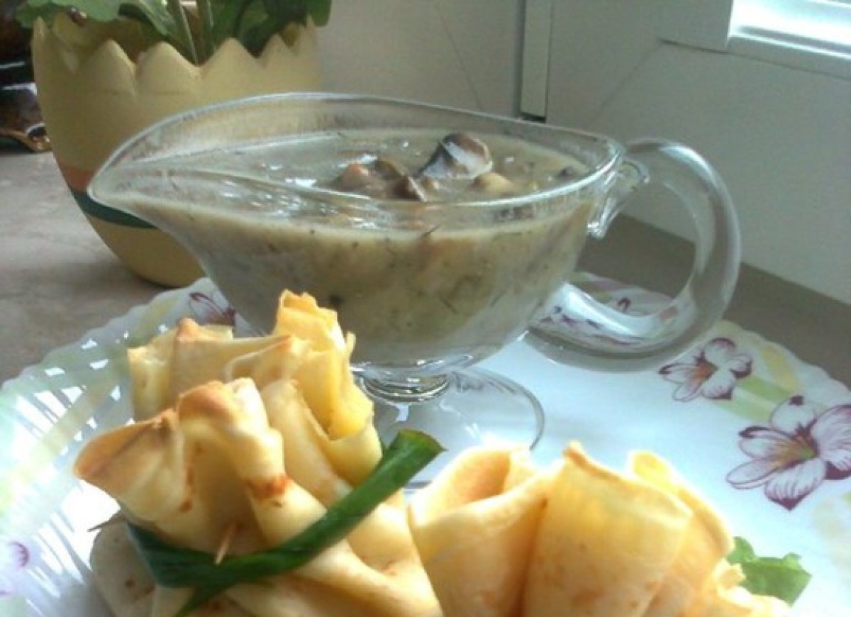 Sakiewki  nalesnikowe z pysznym farszem