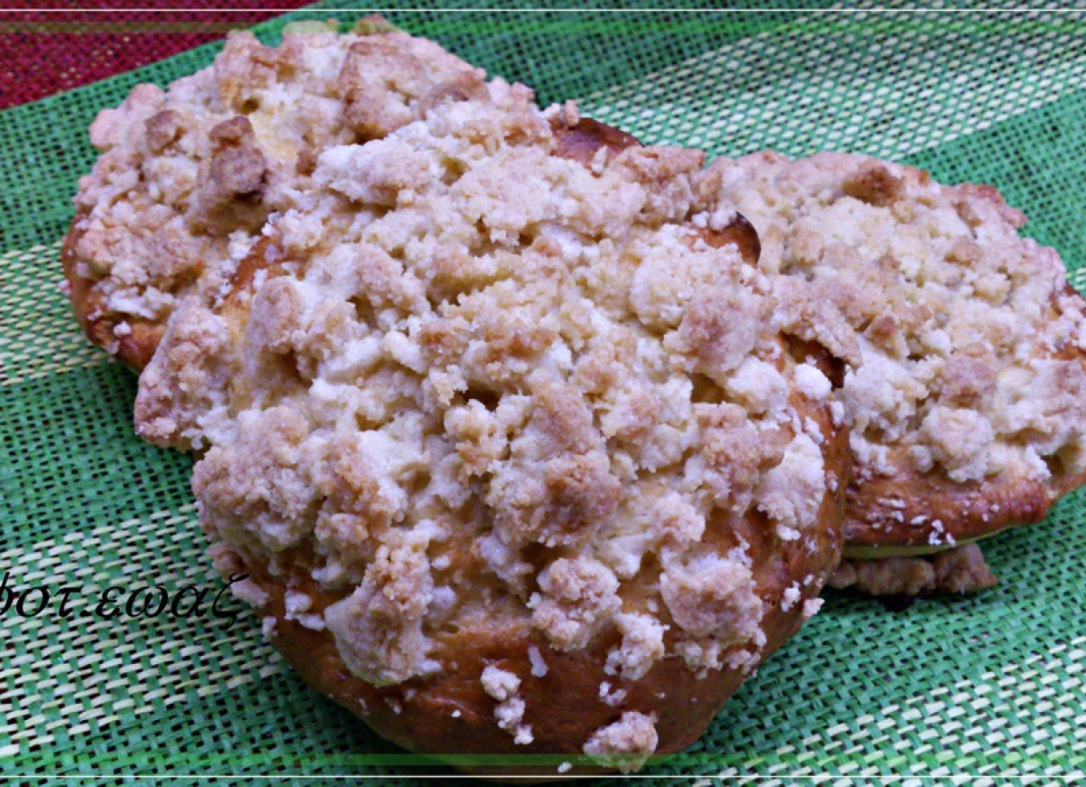 Drożdżówki z kruszonką