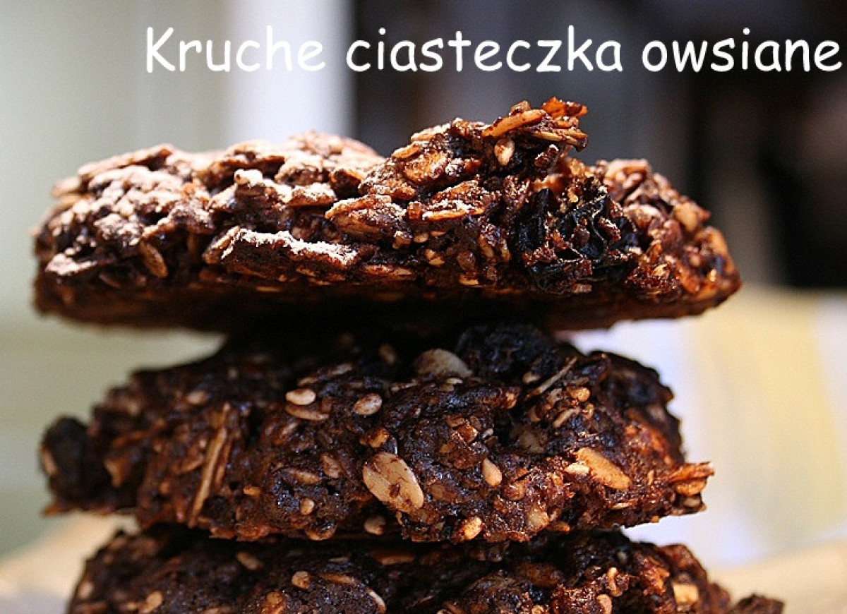 Kruche ciasteczka owsiane