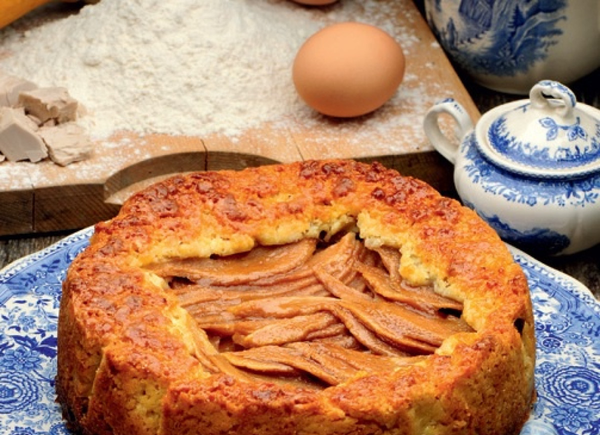 Bretońskie ciasto maślane