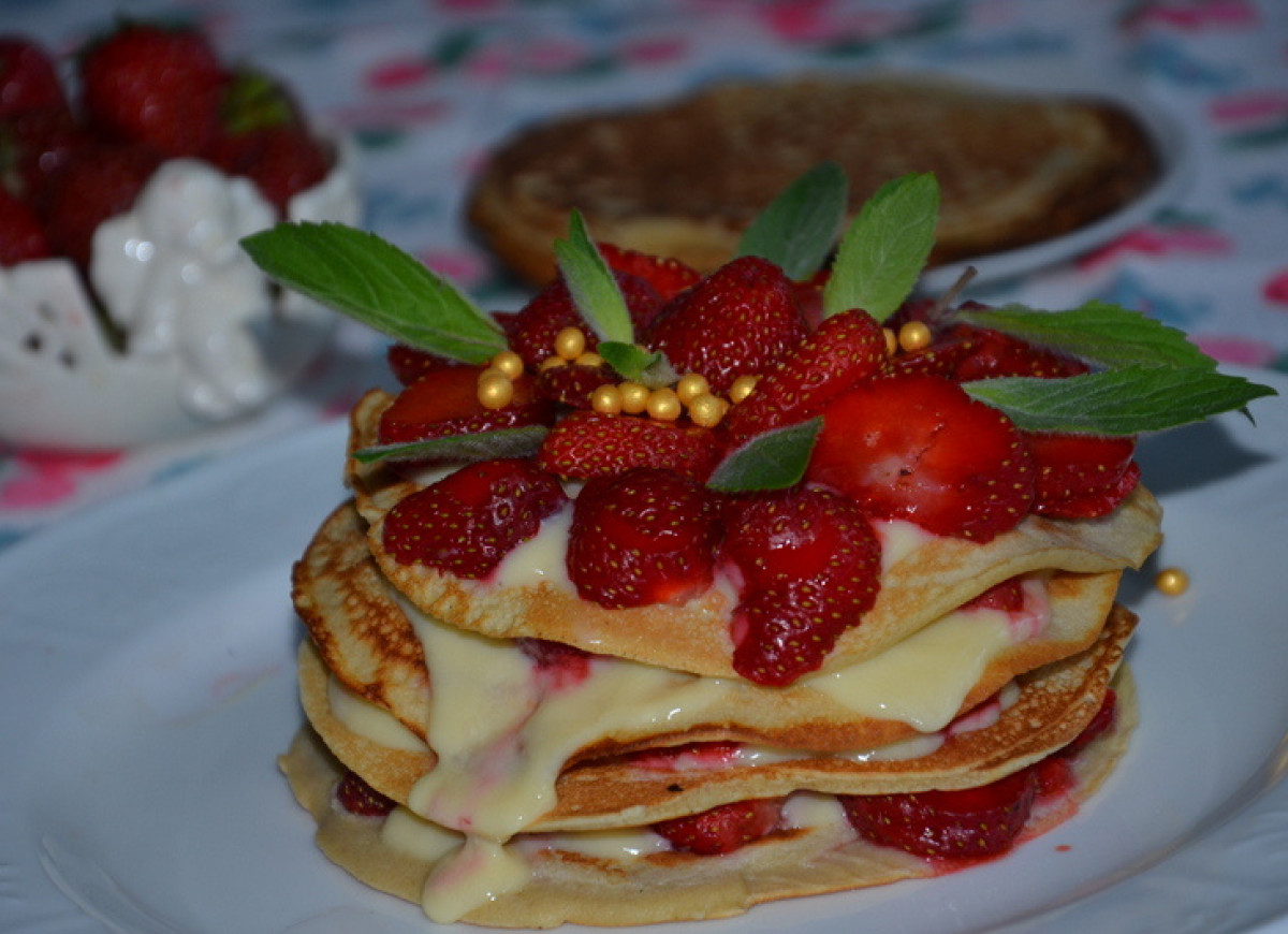 Truskawkowe wieżyczki