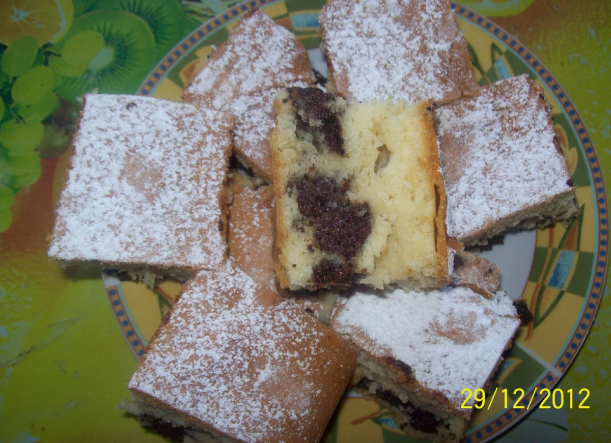 Makowiec na lanym cieście