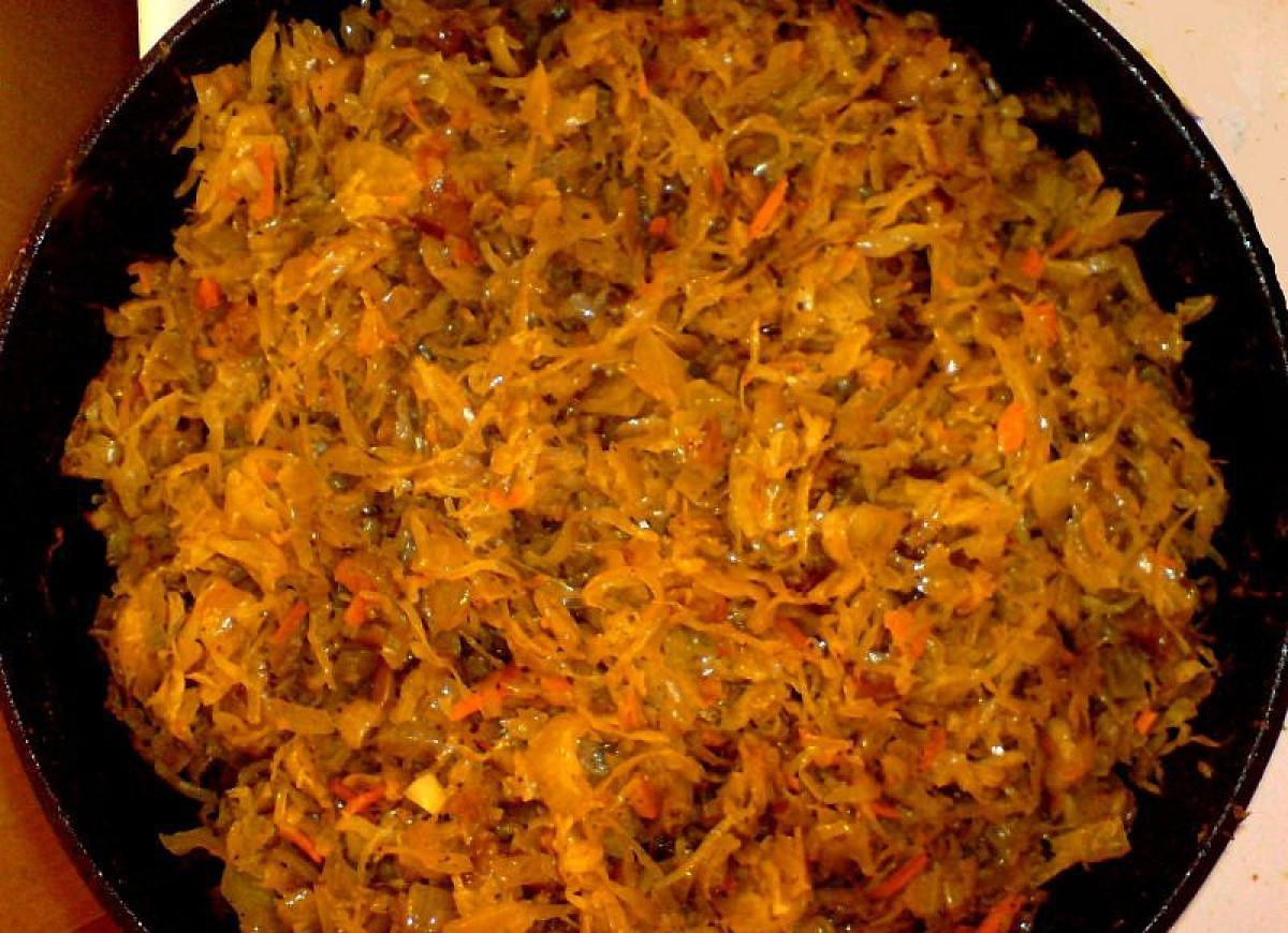 KAPUSTA KISZONA PIECZONA  PO  STAROPOLSKU