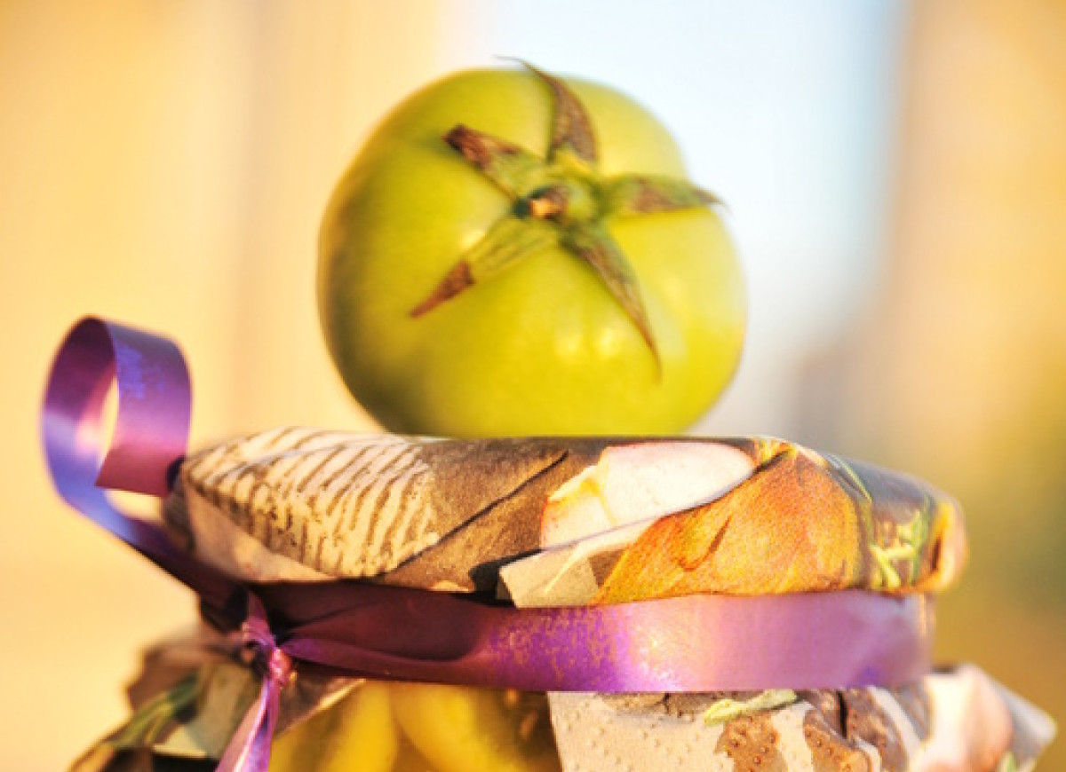 "Sałatka z zielonych pomidorów"