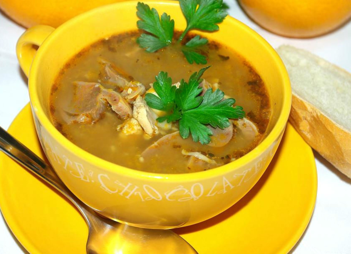 Flaki z żołądków