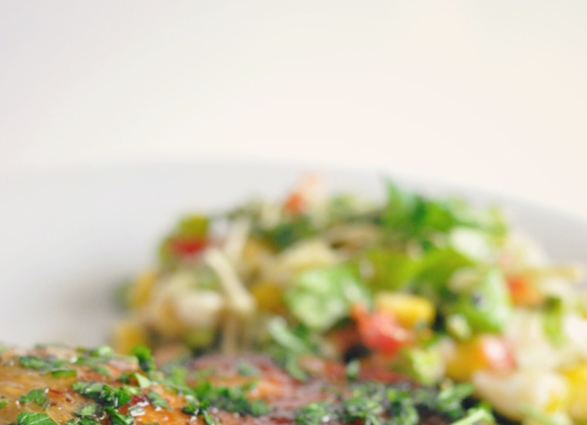 Pieczona kaczka w miodzie