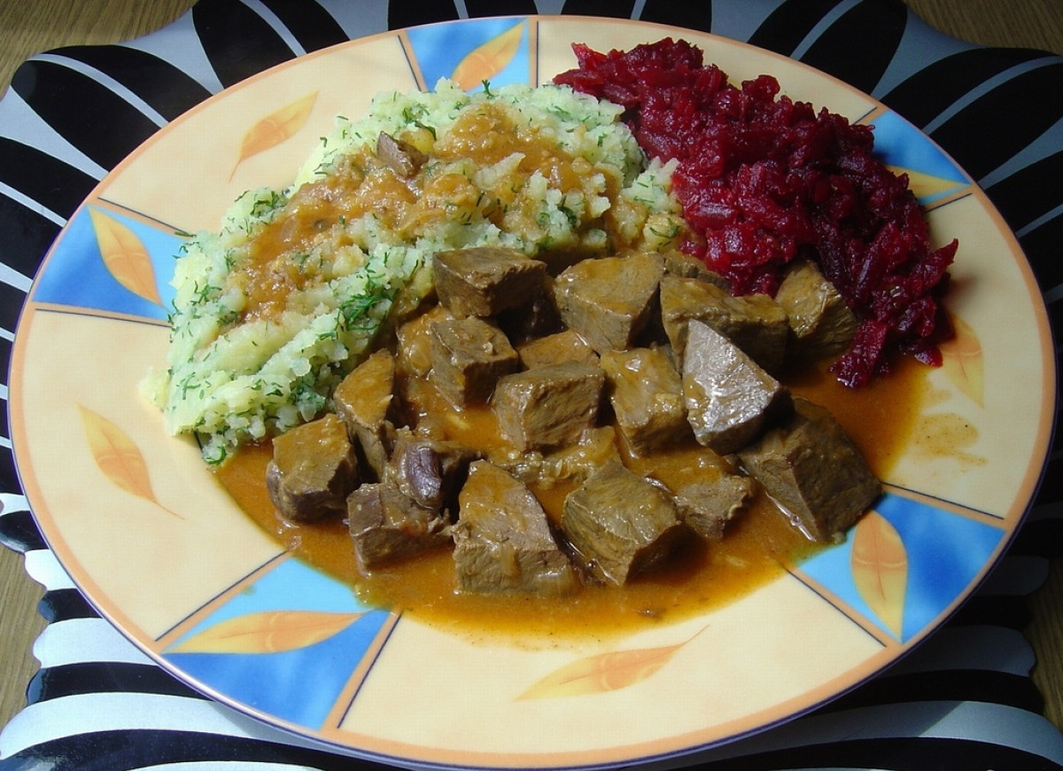 Gulasz z Serca Wołowego