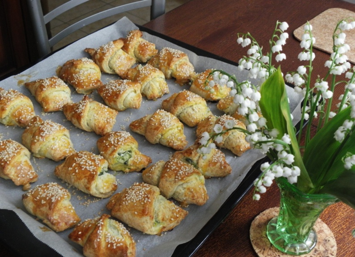 Rogaliki ziemniaczane.