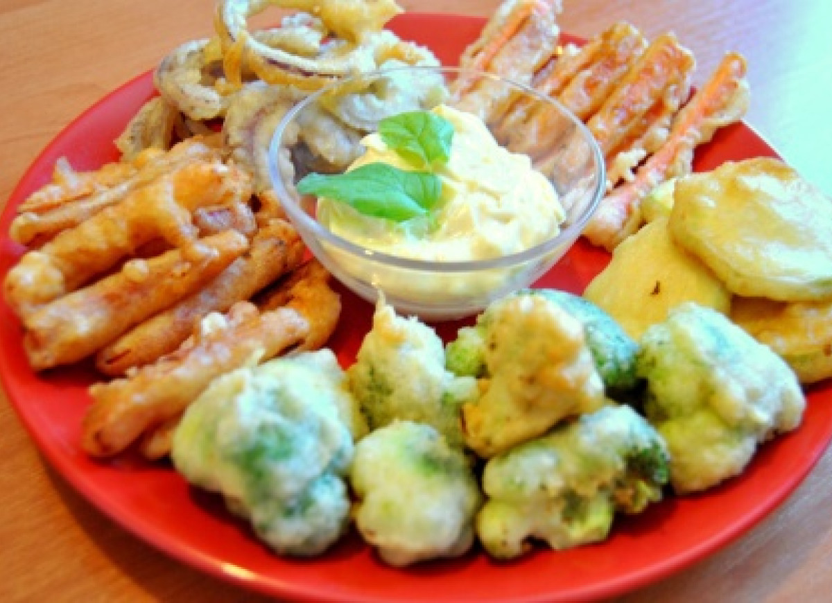 Warzywa w Tempurze po Japońsku