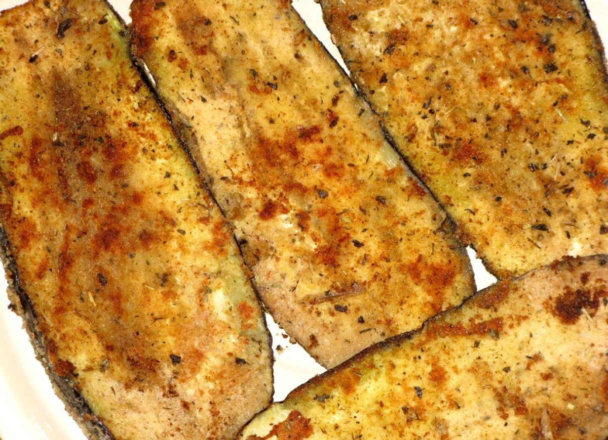 Bakłażan a'la schabowy