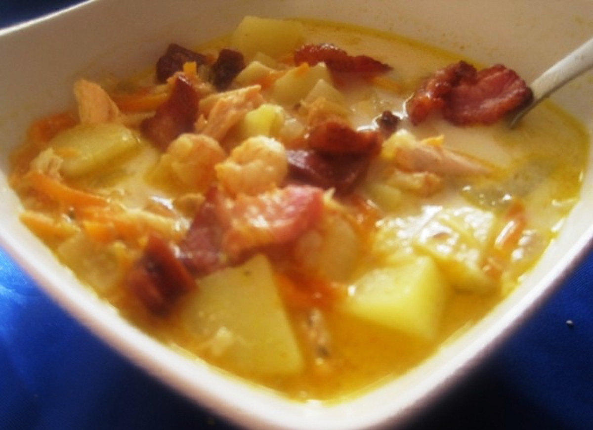 Chowder, czyli gęsta amerykańska zupa