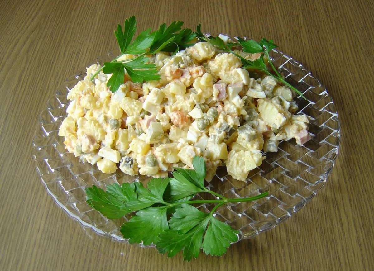 Śląska  Sałatka  Ziemniaczana