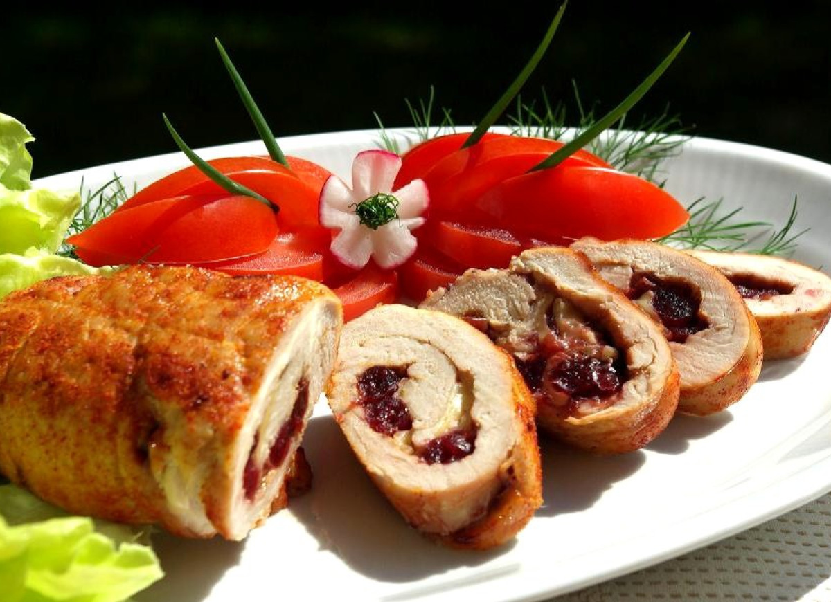 Pierś  Indyka z Żurawiną