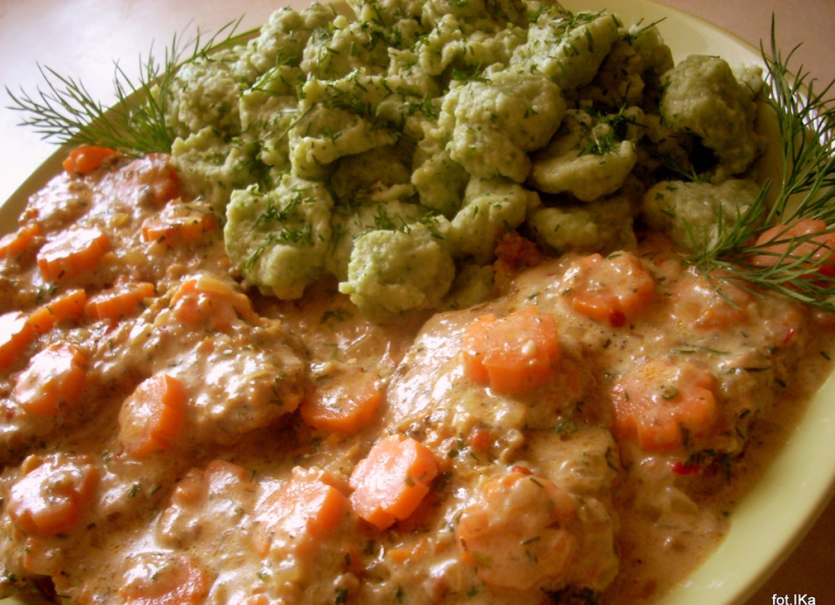 Schab duszony po zbójnicku