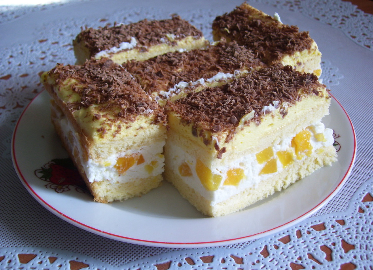 Sernik z masą advokatową