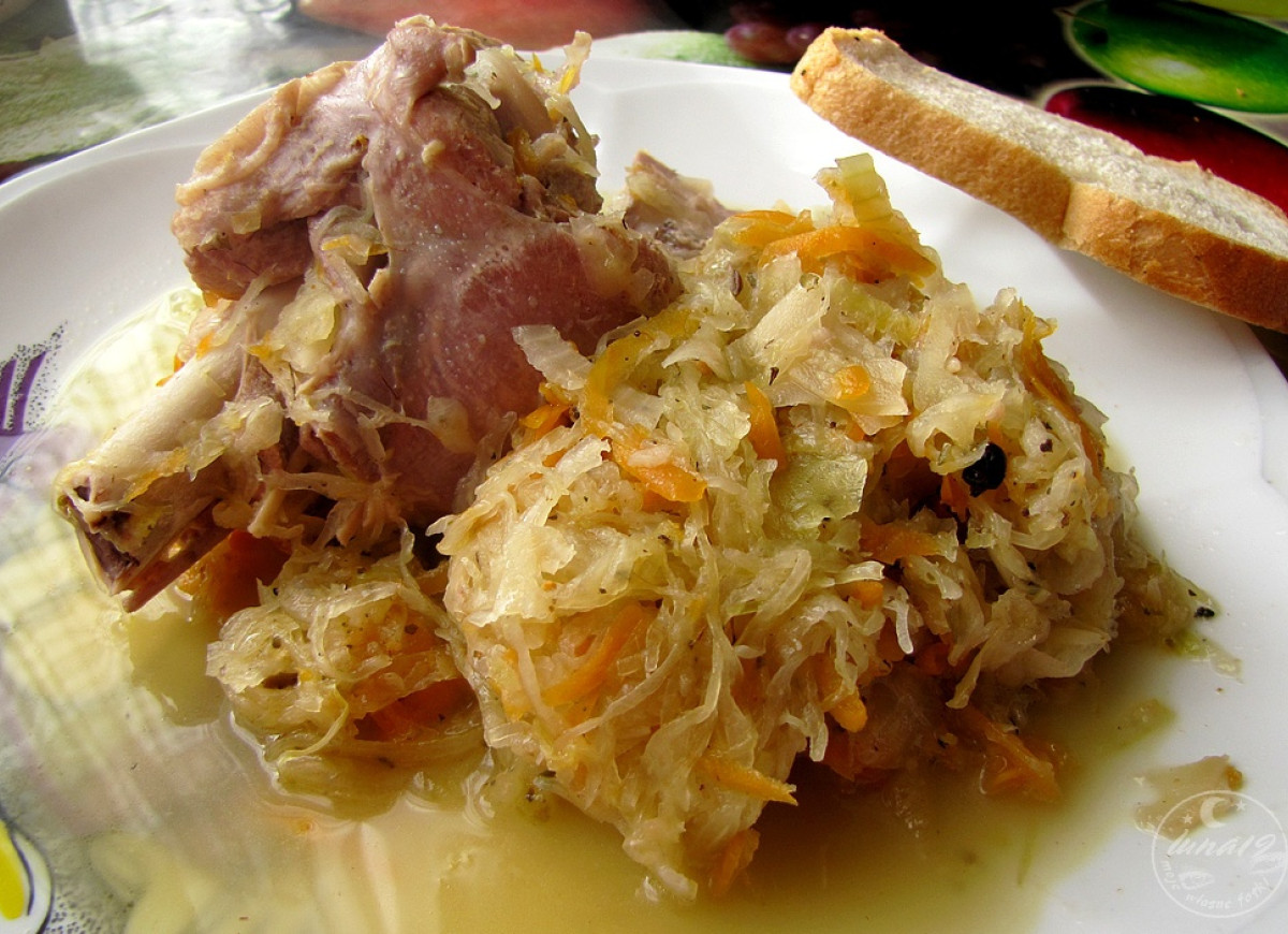 Golonka indycza w kapuście