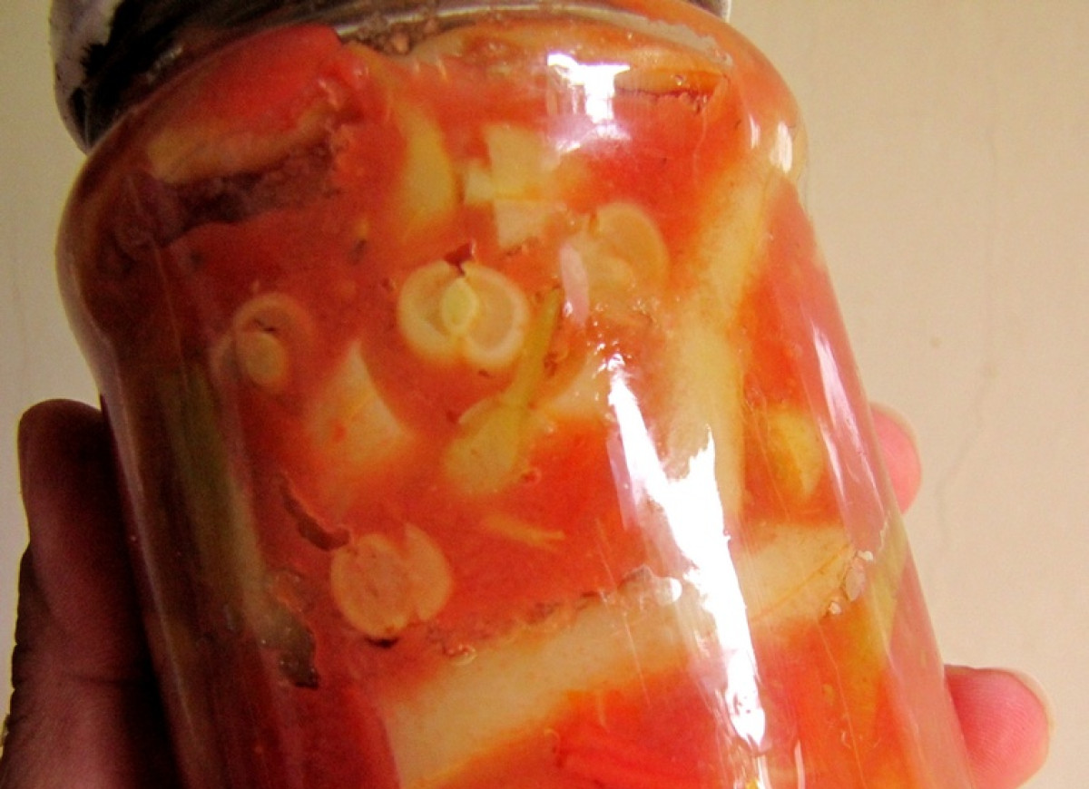 Fasolka szparagowa w pomidorach