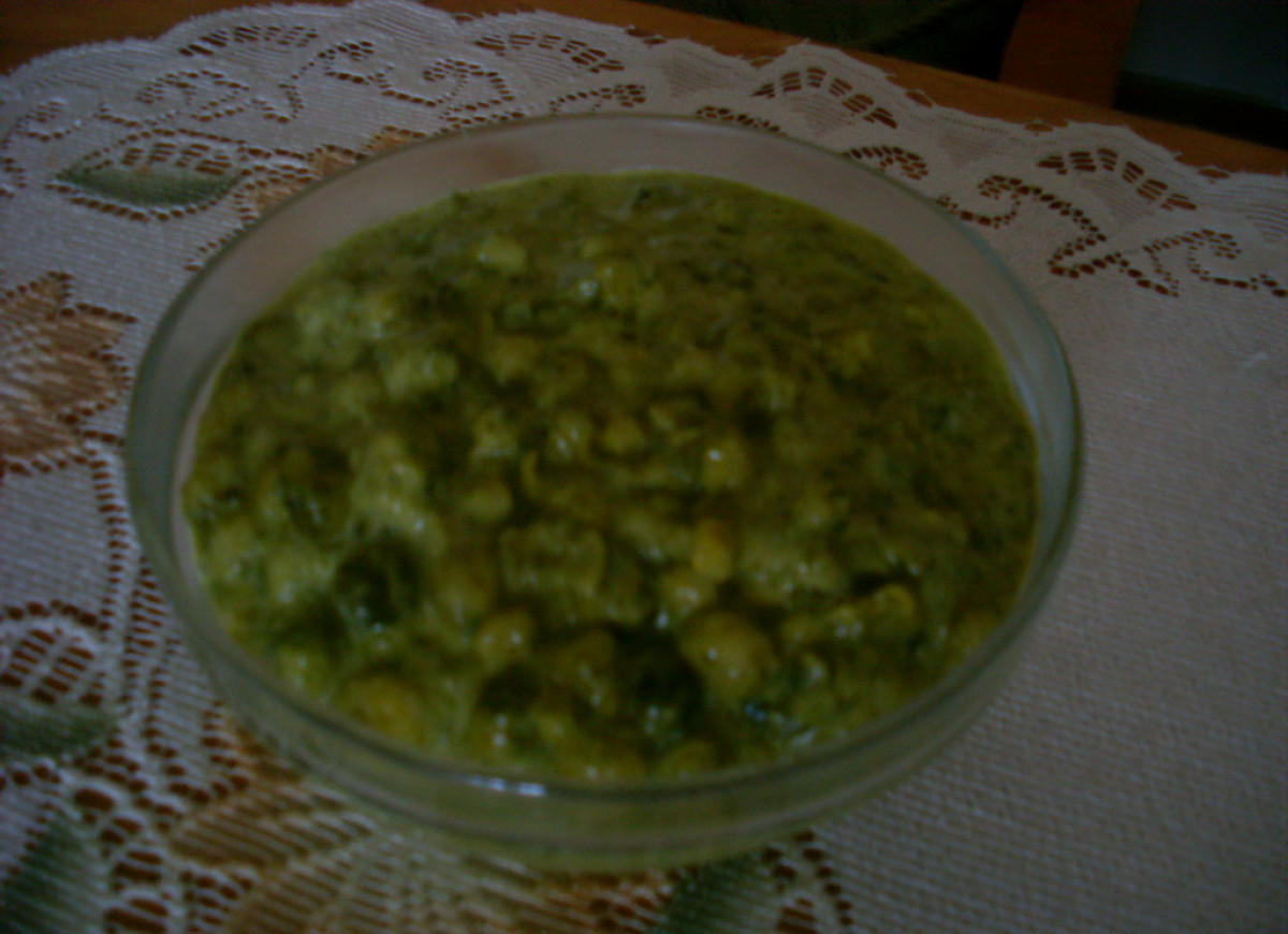 Brukselka w sosie śmietanowym