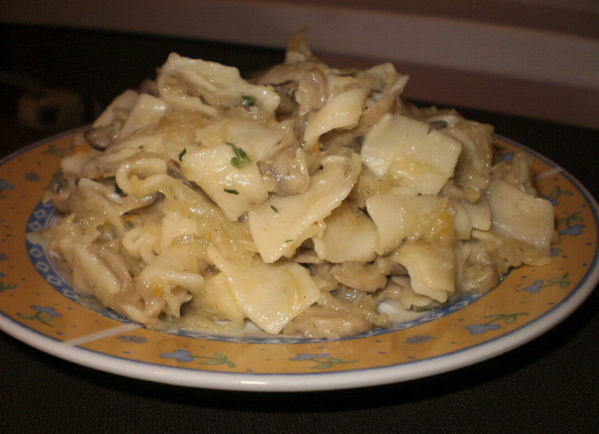 Łazanki Wegetariańskie