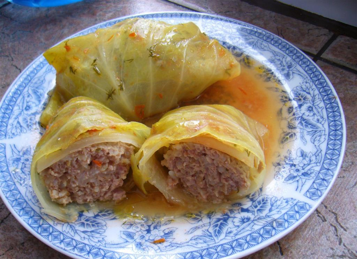 Gołąbki łatwiejsze z suchą kaszą i ryżem