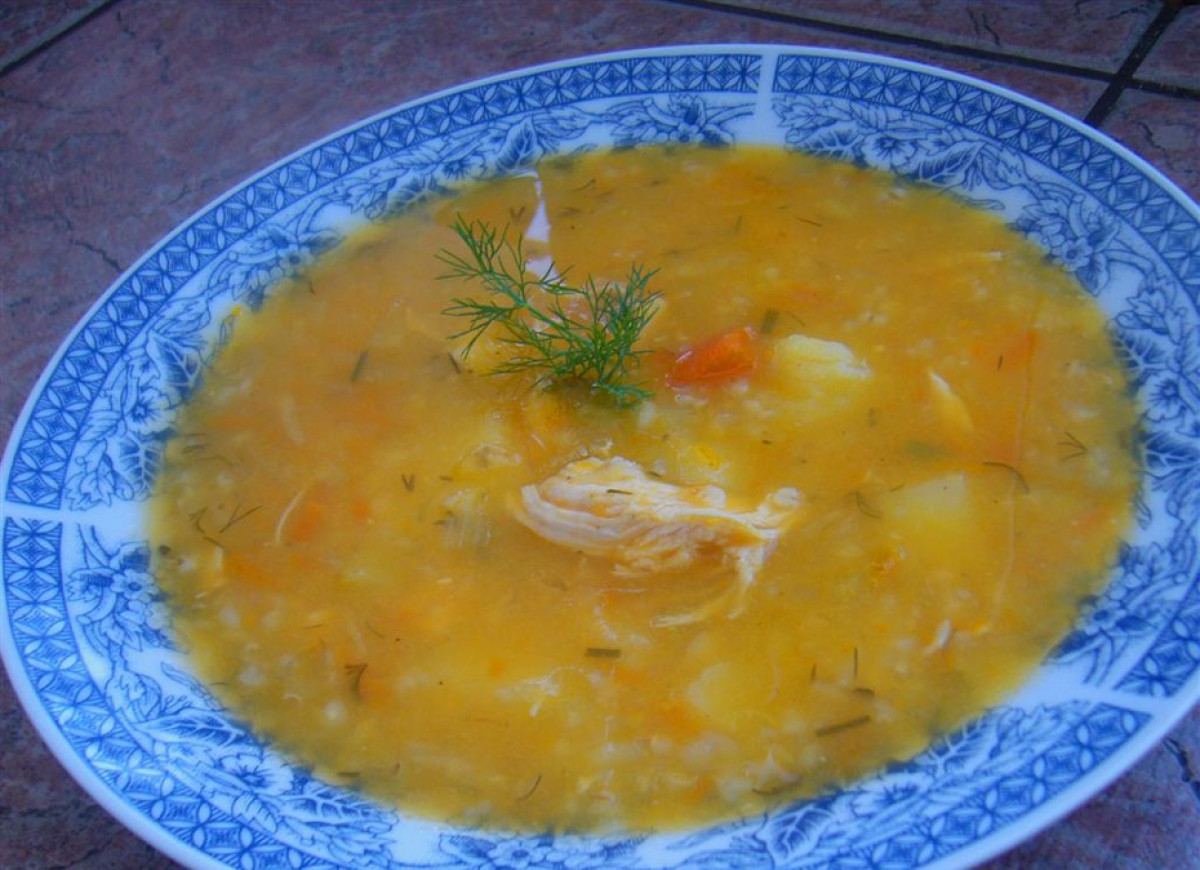 Zupa marchwiowo- ryżowa dietetyczna
