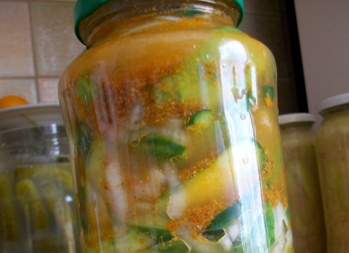 ogórki z pieprzem ziołowym