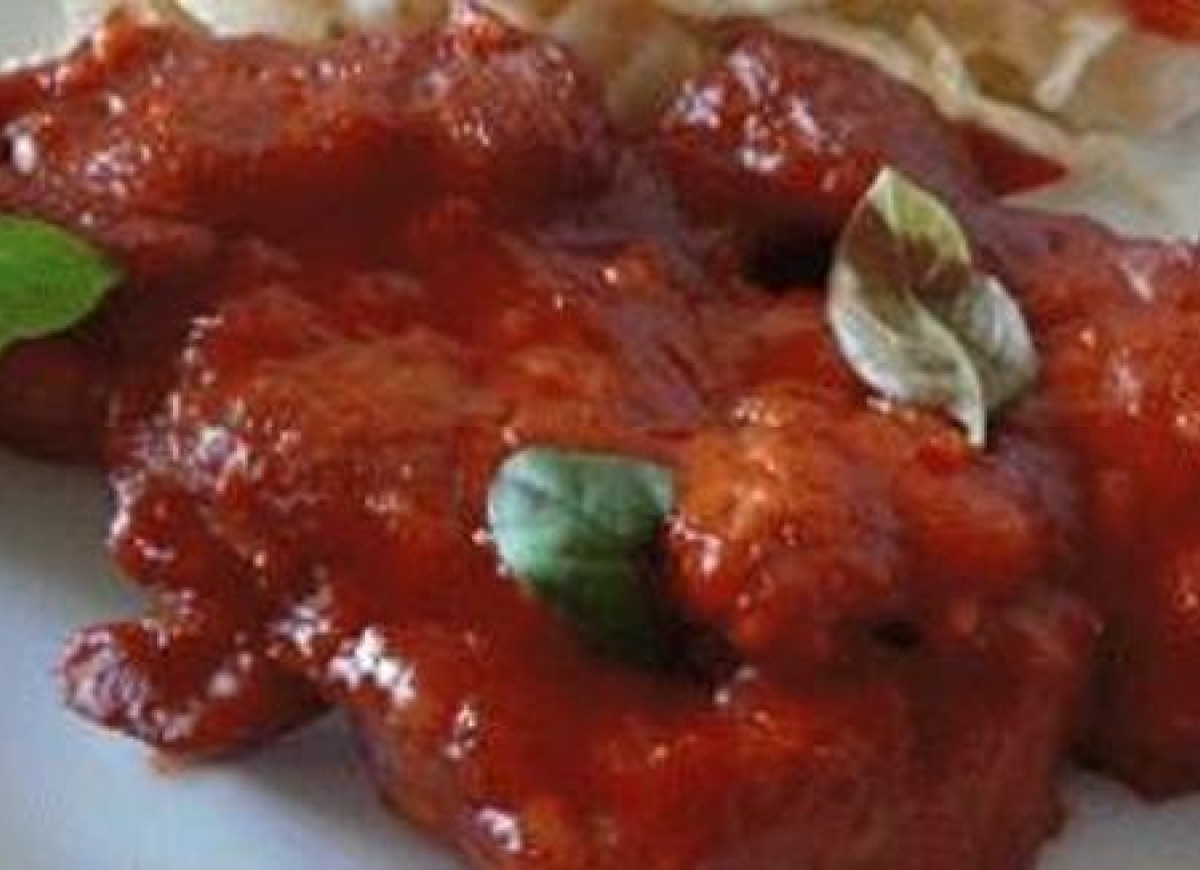 karkówka pieczona na słodko