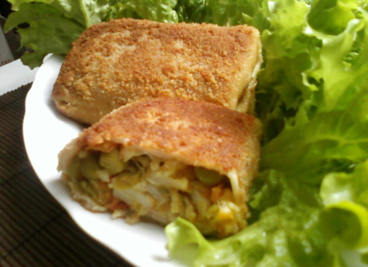 Krokiety z warzywami i serem