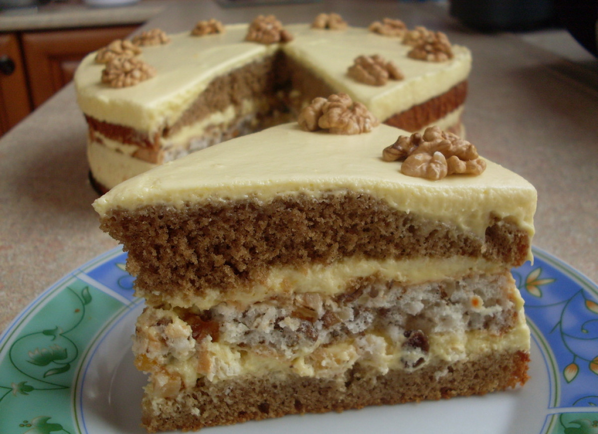 Tort Malibu z ajerkoniakiem