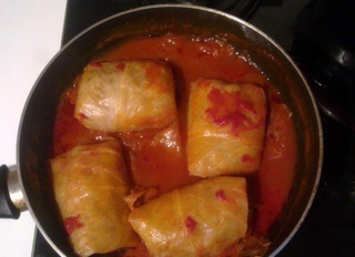 Gołabki domowe z pysznym sosikiem