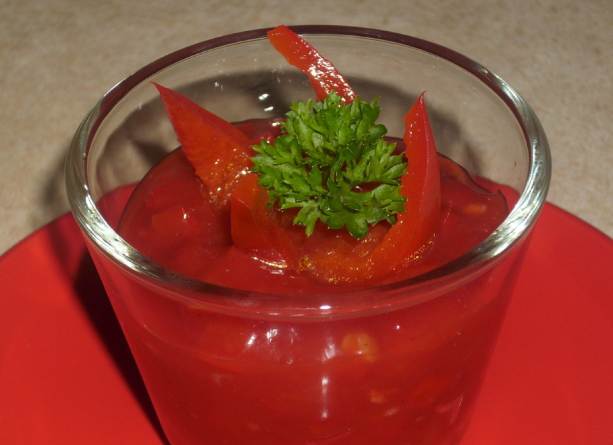 Pikantny dip paprykowy