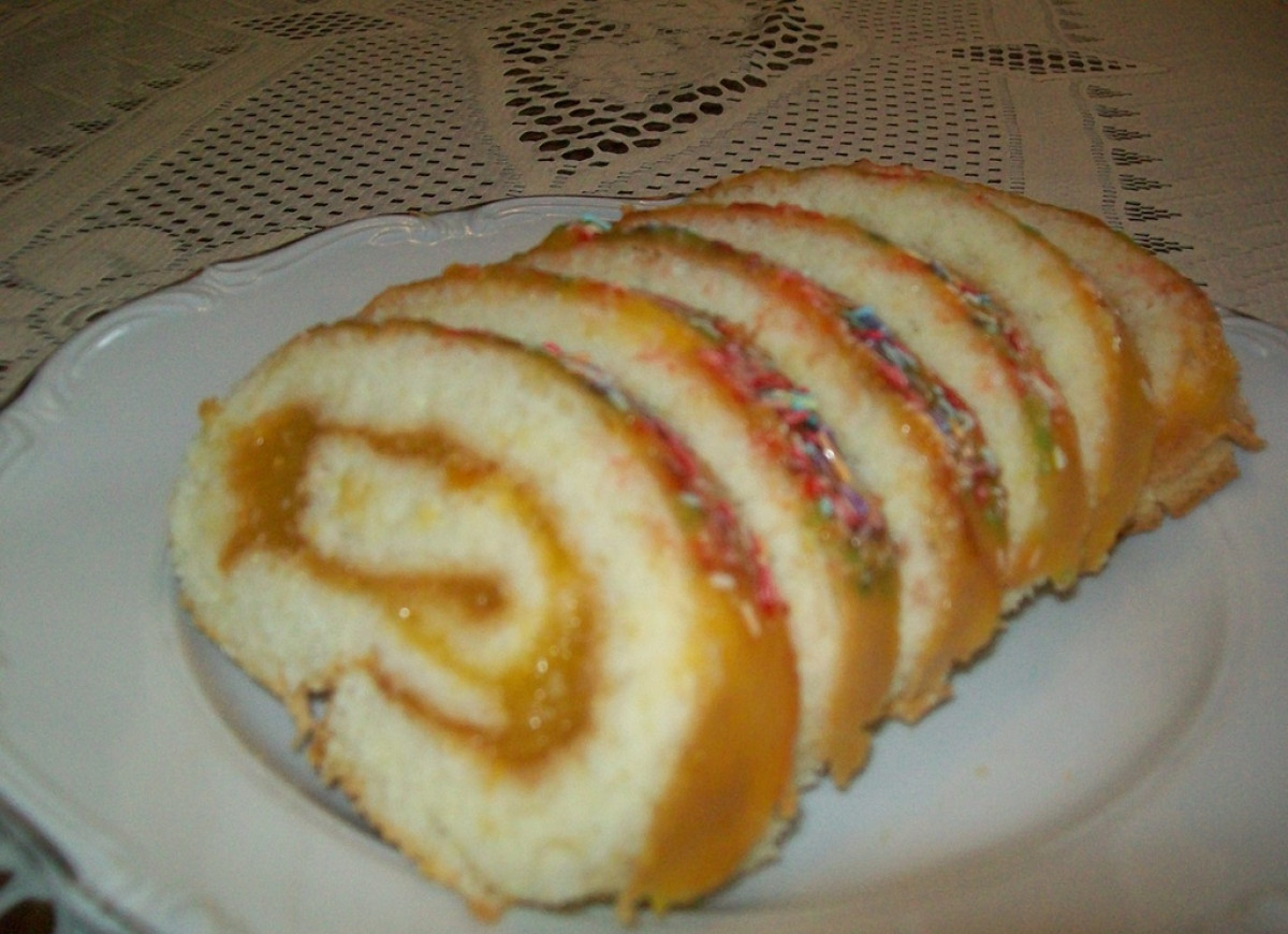 ROLADA BRZOSKWINIOWA