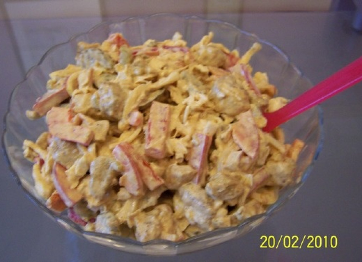 Pikantna sałatka ze schabem