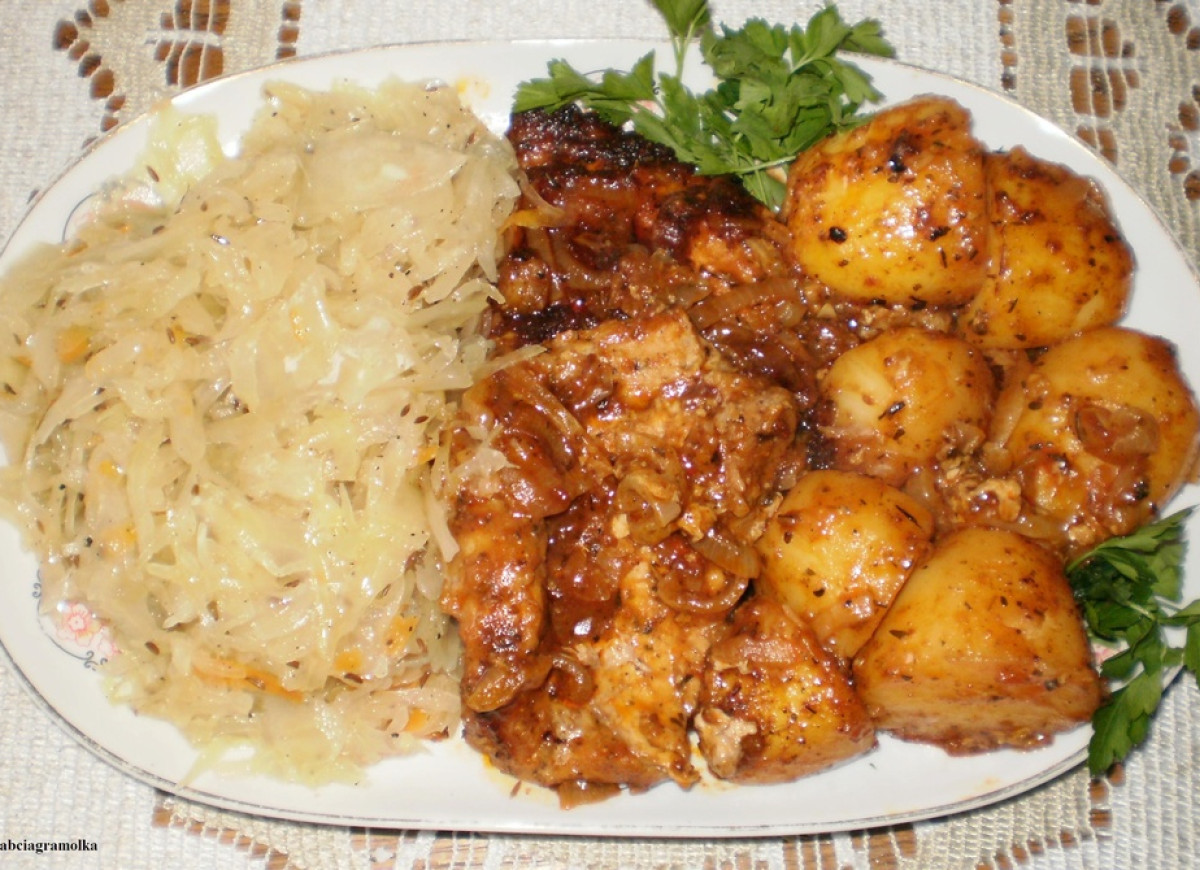 Kotlety schabowe ,, z worka „: