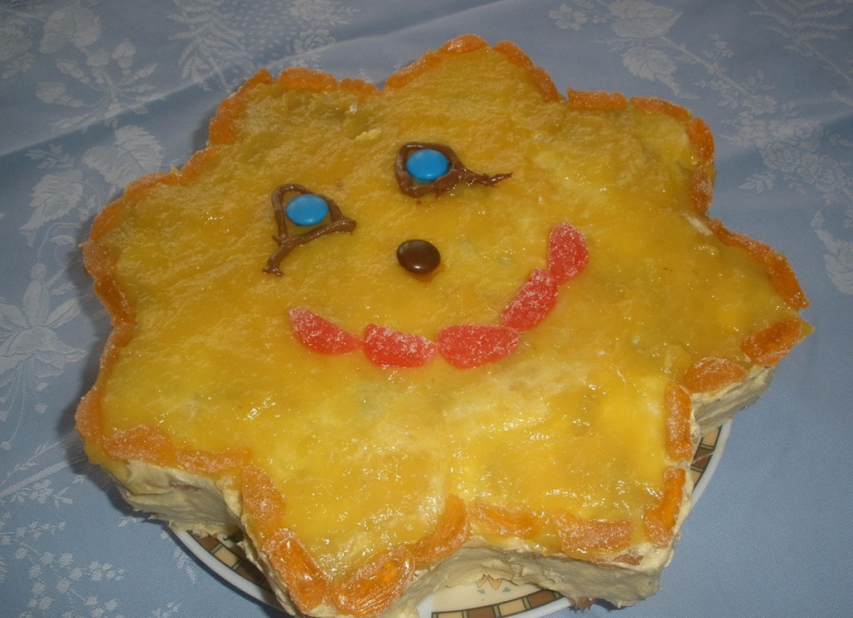 Tort słoneczko